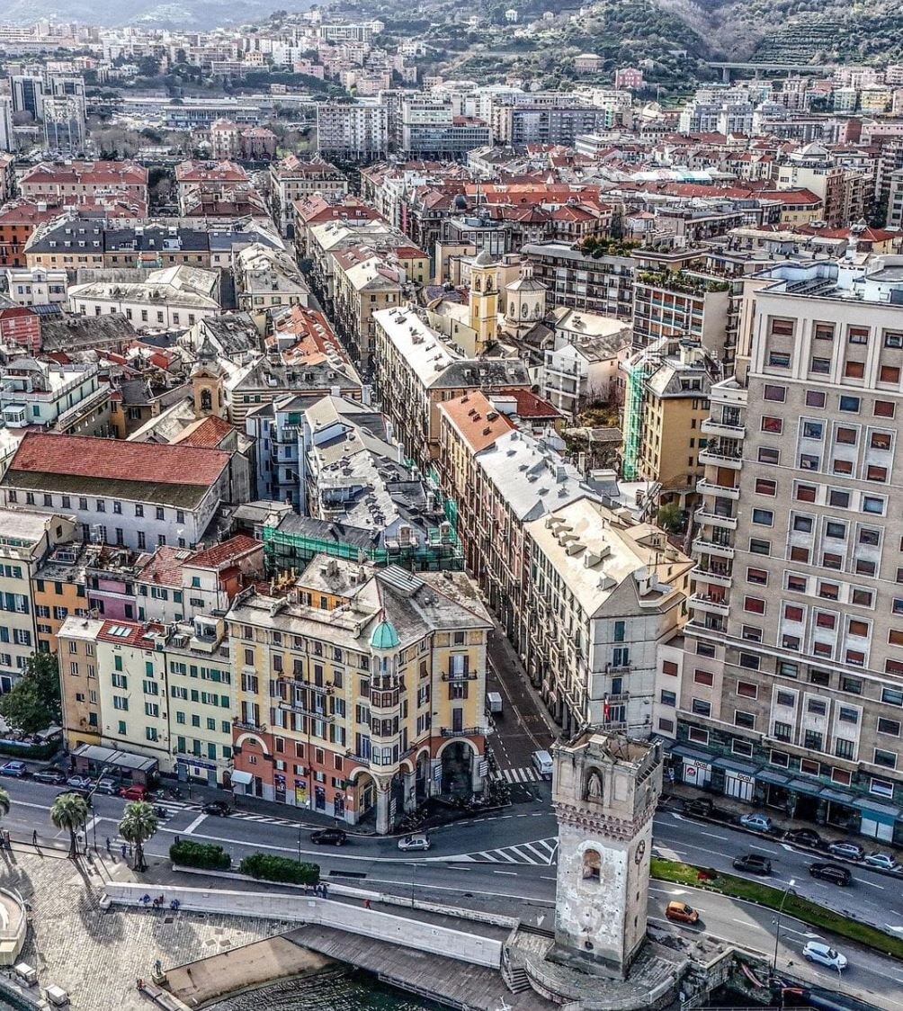 La Torretta di Savona | &copy; @chiaravallarino_droni 